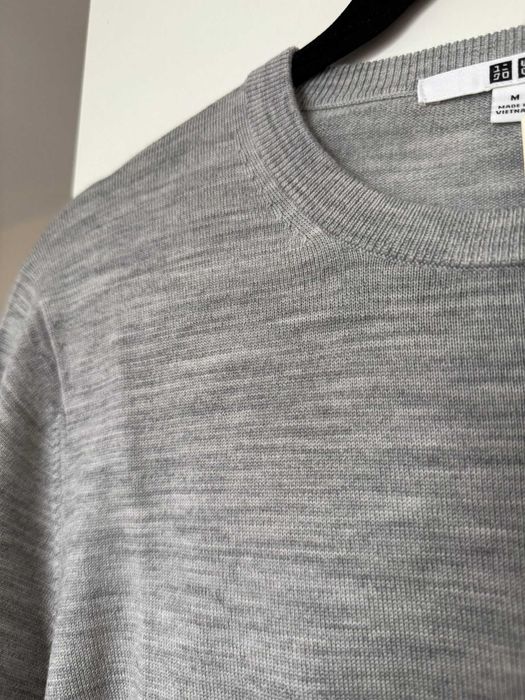 100% merino - sweter Uniqlo rozmiar M