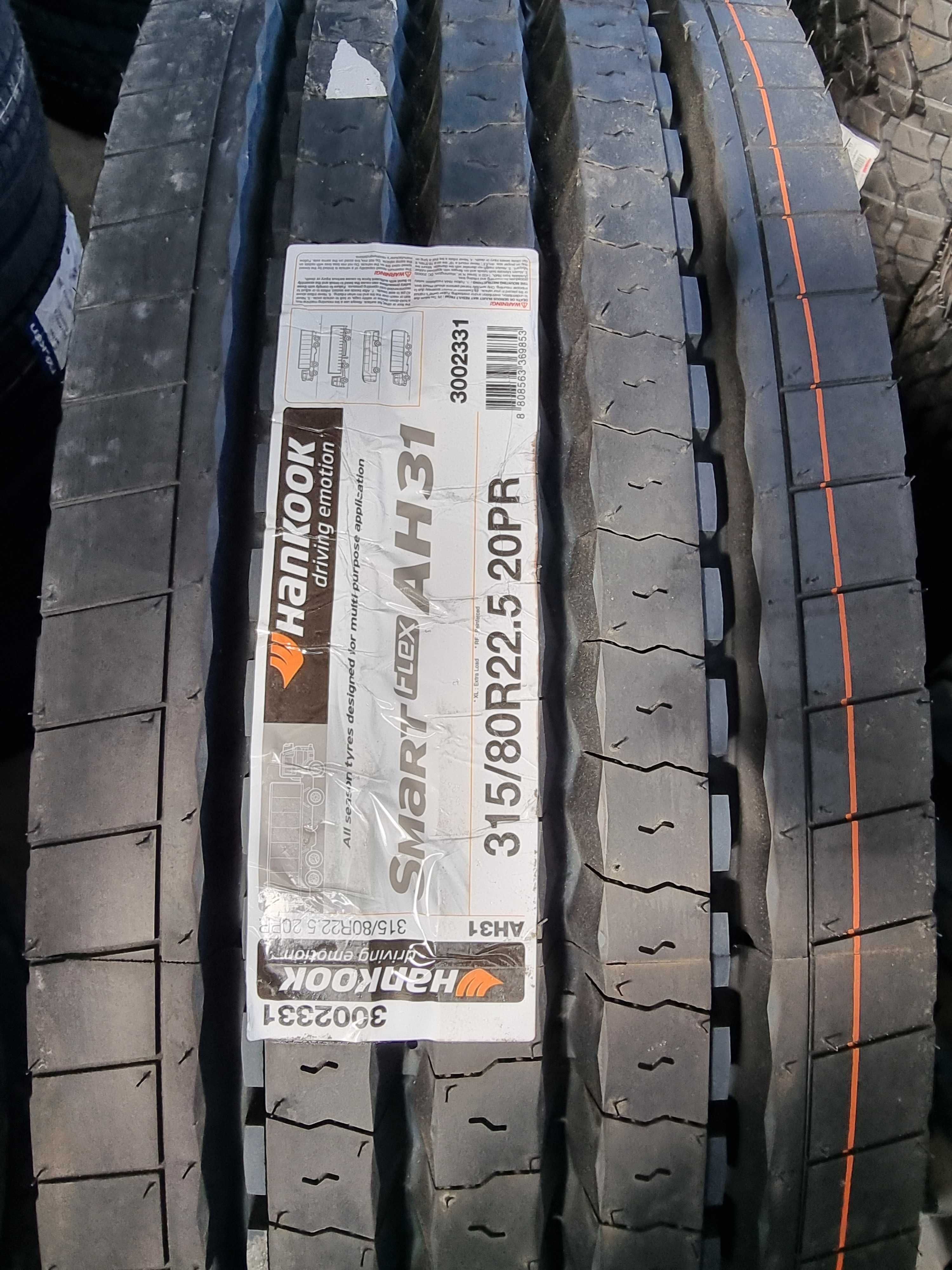 NOWE opony 315/80R22.5 Hankook AH31 - cena brutto