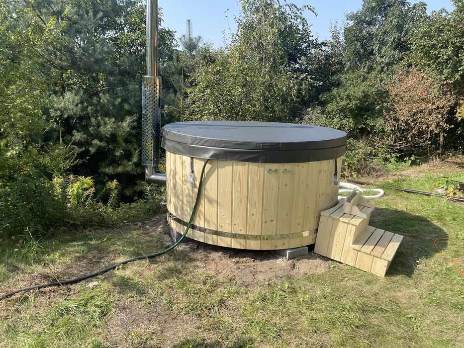 Balia gogrodowa jacuzzi gorąca beczka bania