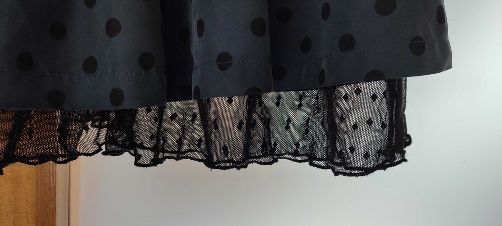 Vestido preto e cinzento Esprit