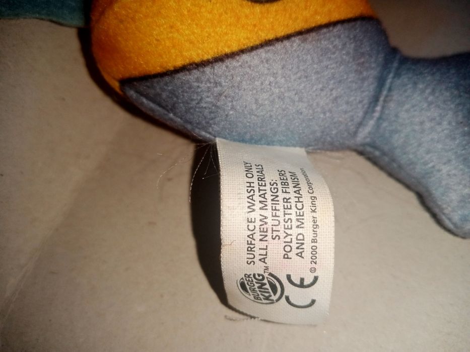 Игрушка Burger King  SILLY SLAMMERS Flippeeee 2000 год б/у