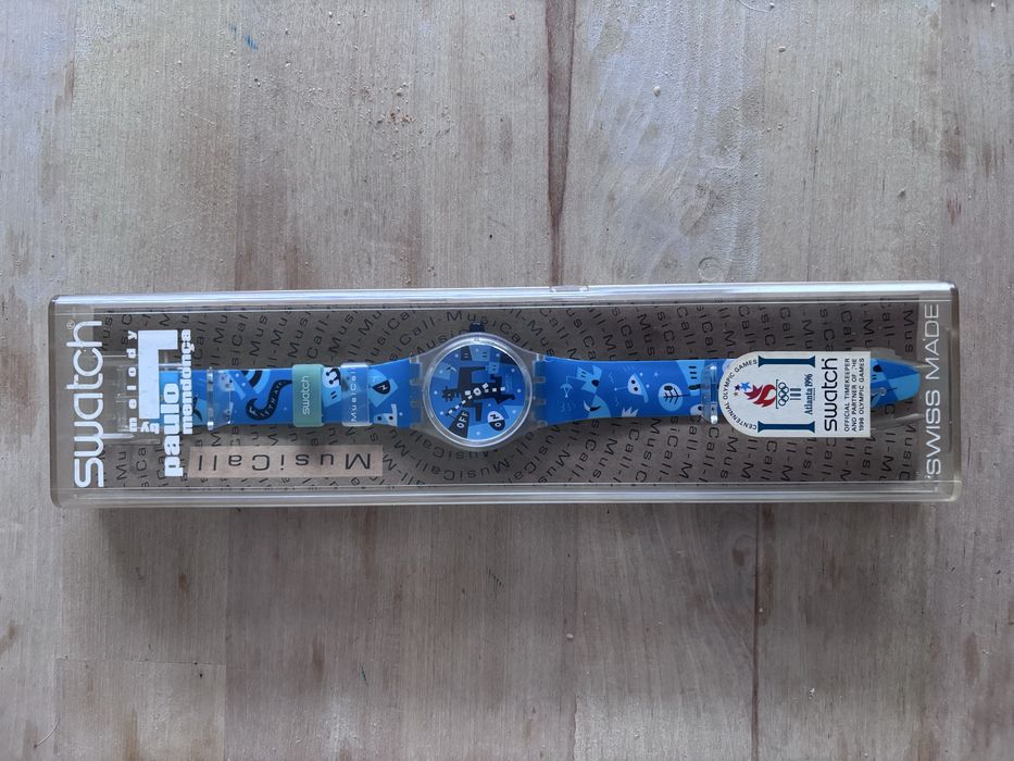 Relógio Swatch Musicall RUNNING 1996 Musicall