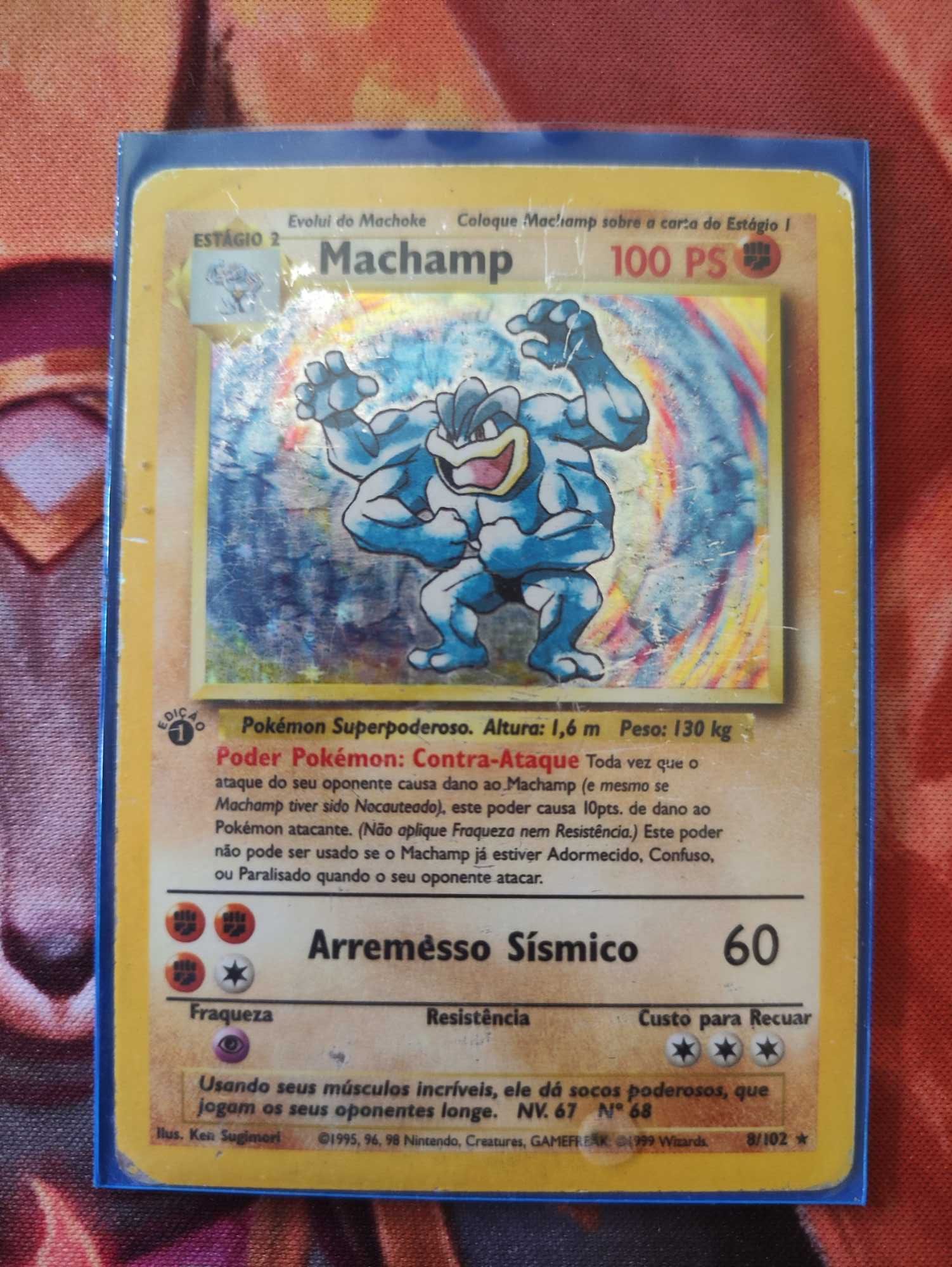 Machamp Base Set Holo