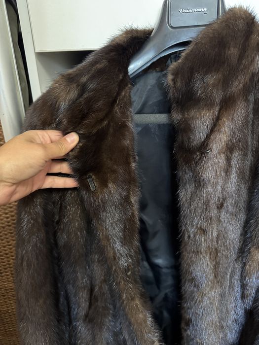 Шуба норка натуральна