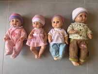 4 Bebés tipo Nenuco