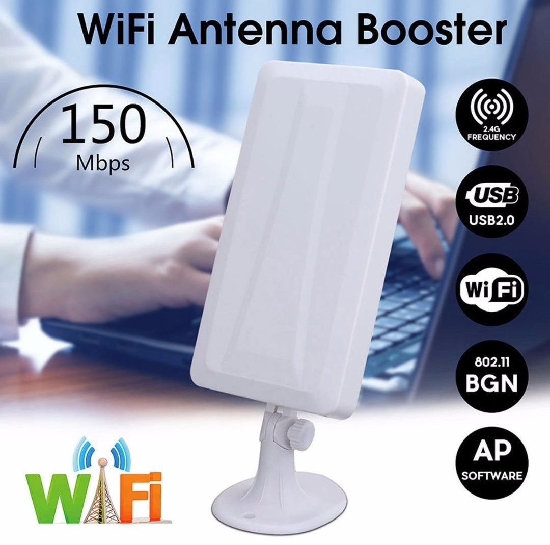 Antena Booster WiFi até 2.500 metros