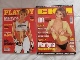 Playboy/ckm 2 szt  z Martyna Wojciechowska