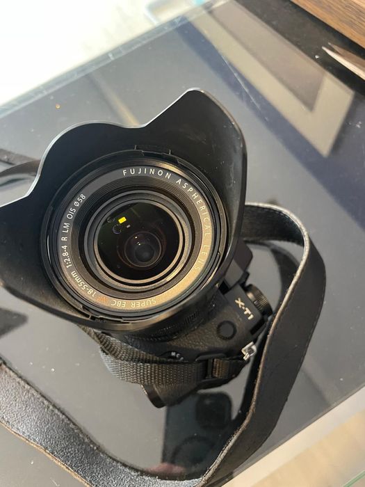 Fuji filme XT_1 como nova  objetiva 18-55 2.8    e flash EF x 8