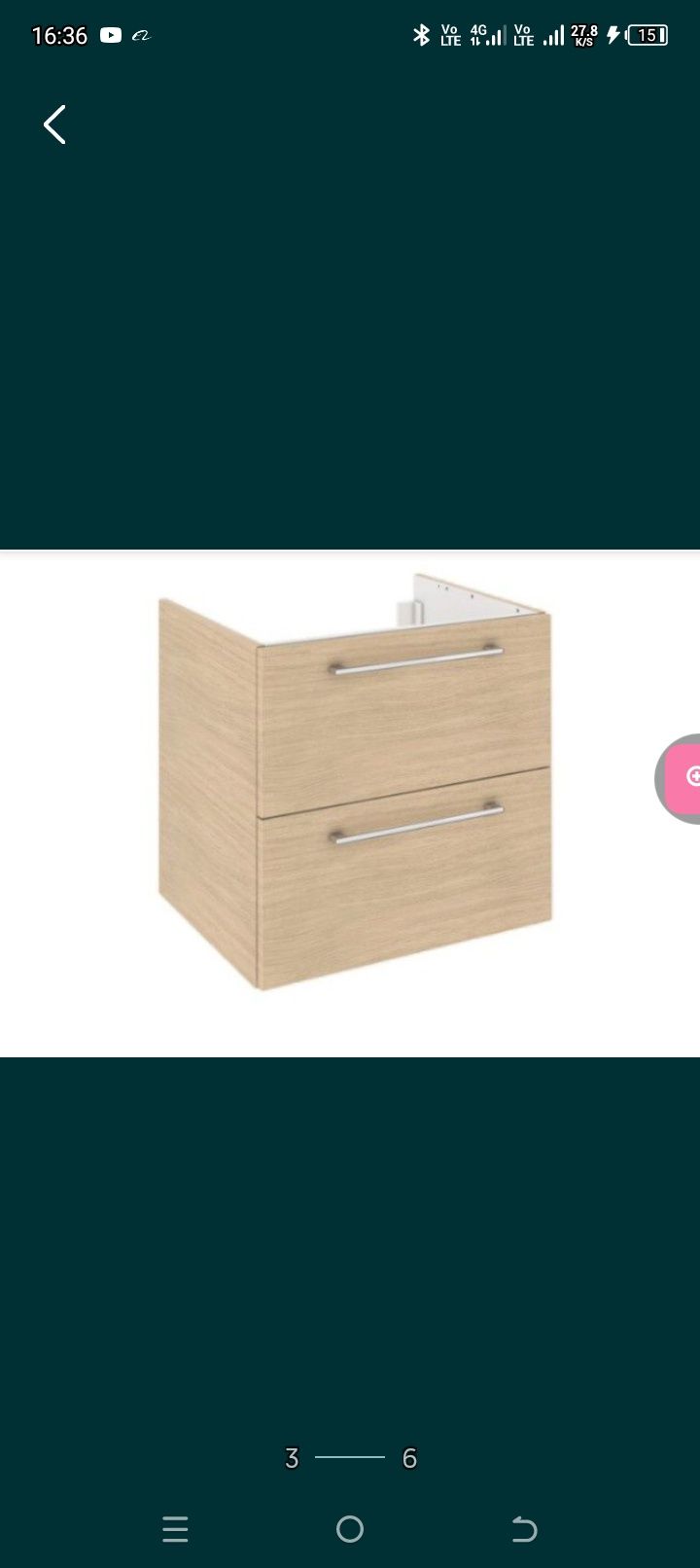 Szafka pod umywalkę