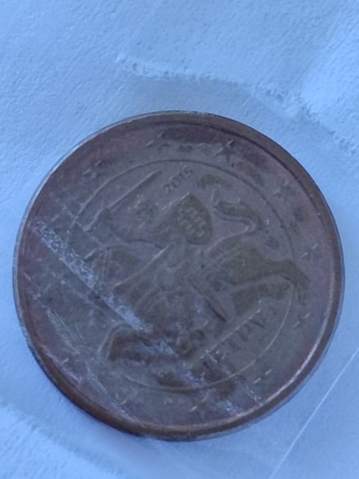 Moedas raras 2€, 1 e 2 cêntimos