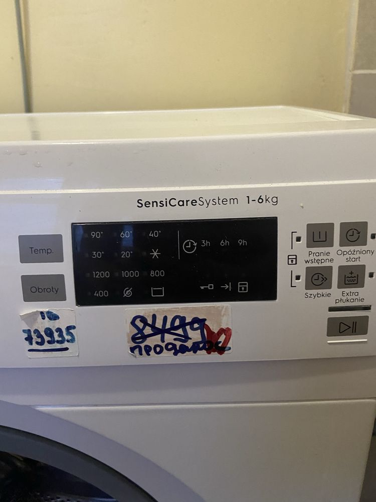 Пральна машина Electrolux PerfectCare 600