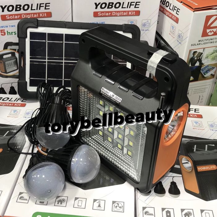 Качественная станция, фонарь Yobolife LM-3609 светильник, power bank