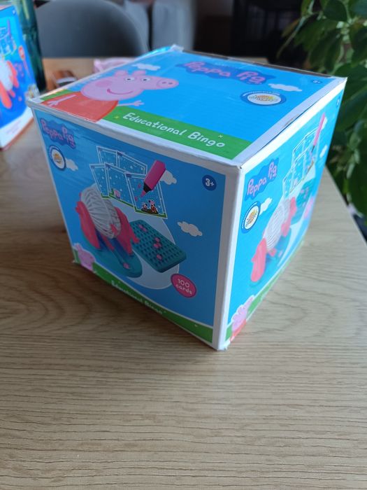 Bingo dla dzieci świnka Peppa 3+