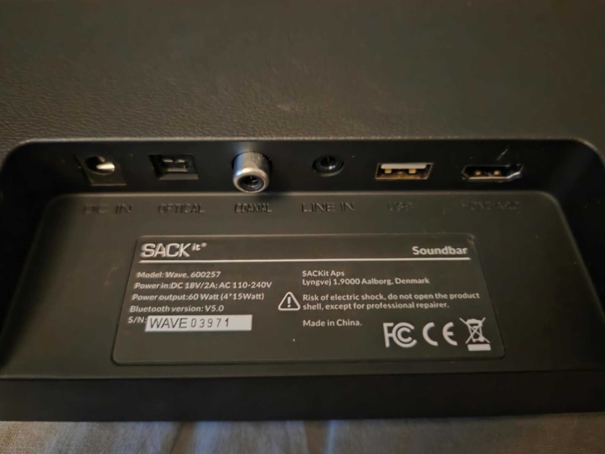 SACKIT wave soundbar Nowy