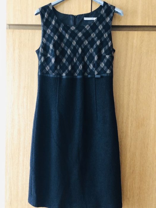 Sukienka Quiosque, 38, wełna, czarna