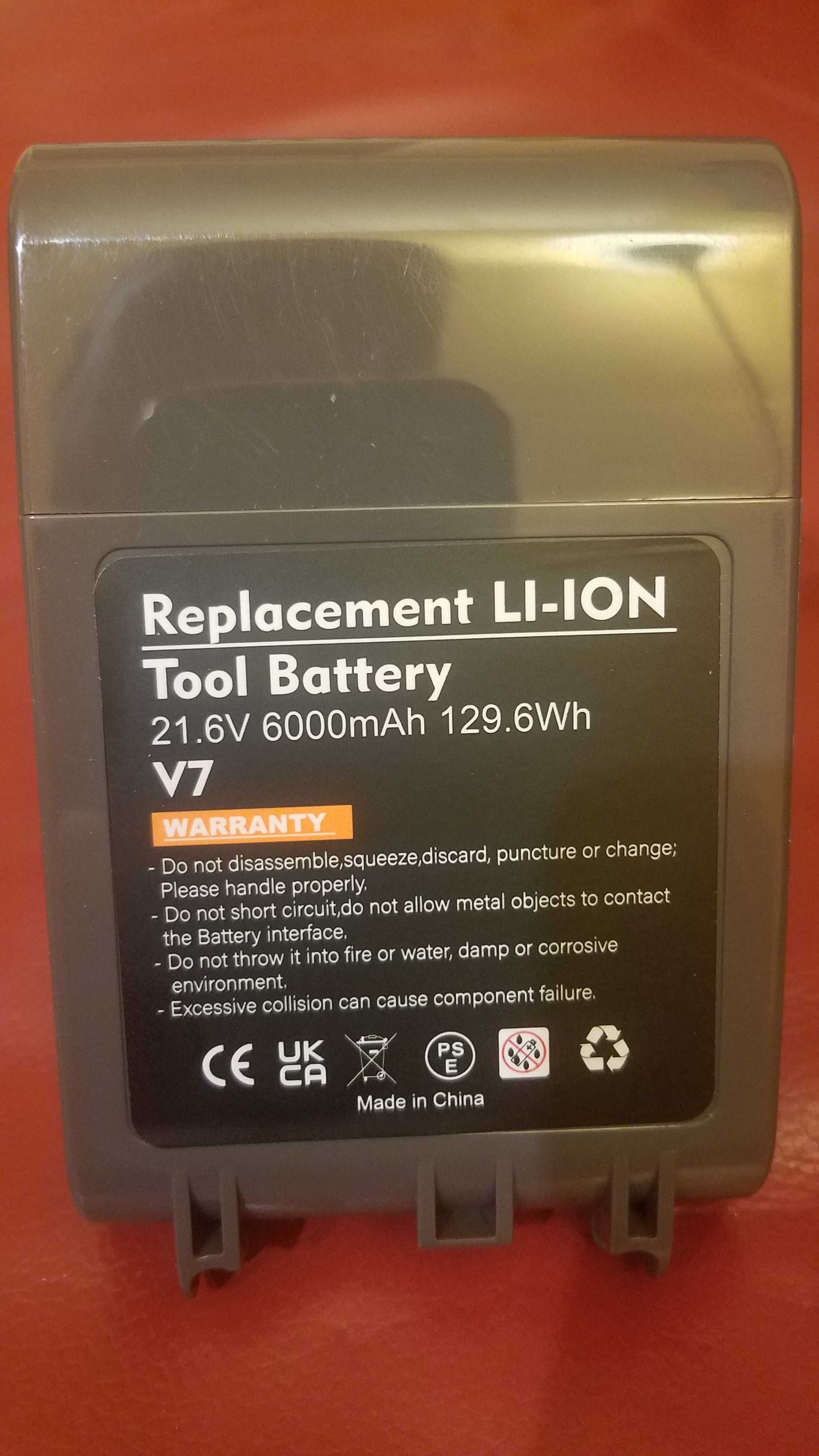 Akumulator do Dyson V7 bateria do odkurzacza SV11 HH11  6000mAh Nowa