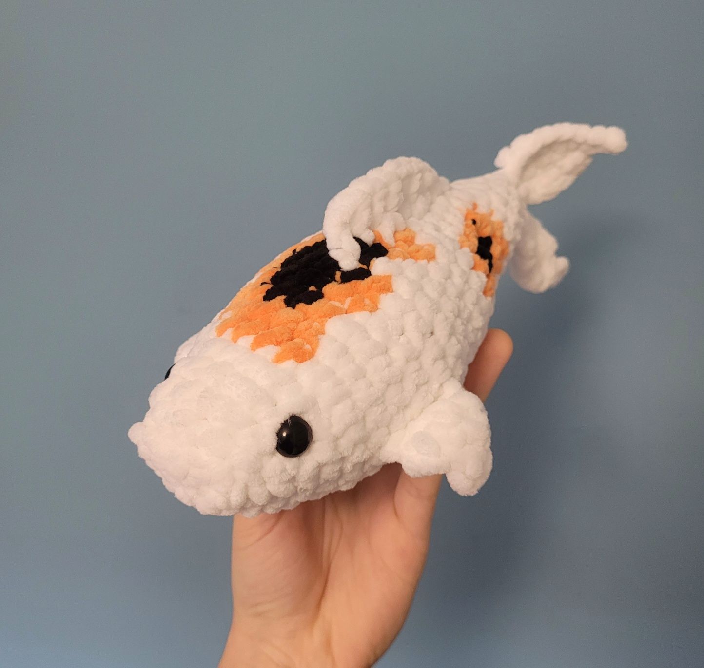 Pluszak na szydełku amigurumi rybka