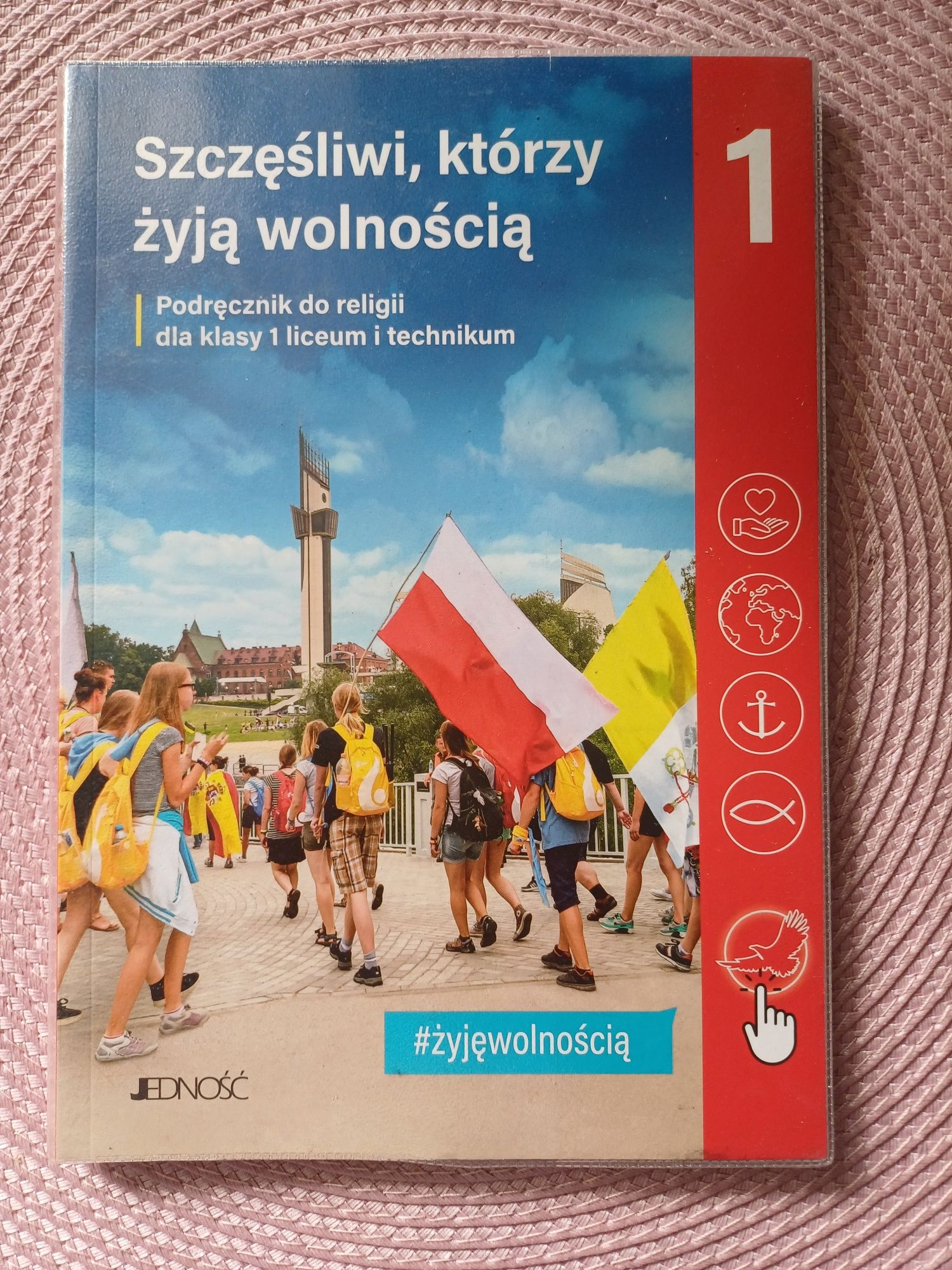 Szczęśliwi, którzy żyją wolnością + okładka używane