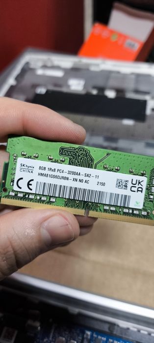 ОЗУ Оперативка, для ноутбука SK Hynix SoDimm DDR4 8gb 3200mhz