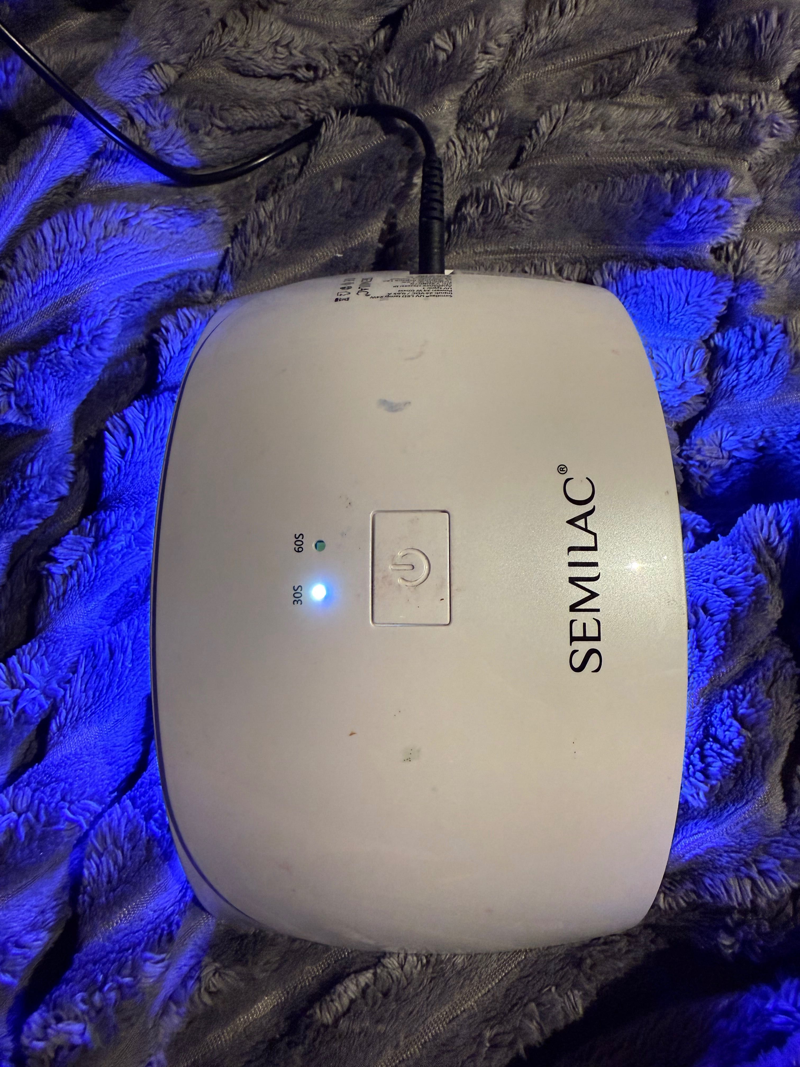 Semilac lampa UV LED 24W. Lampa do hybryd/do paznokci hybrydowych.