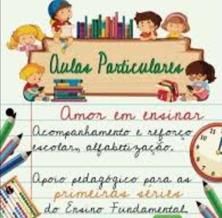 Professora/Explicações para o 1° ciclo