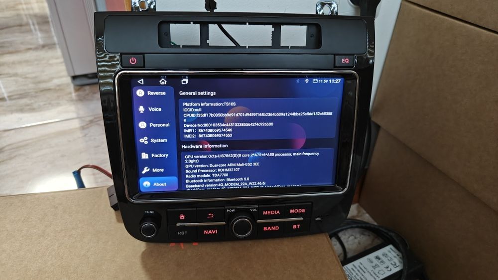 Штатная магнитола Volkswagen Touareg android GPS WiFi