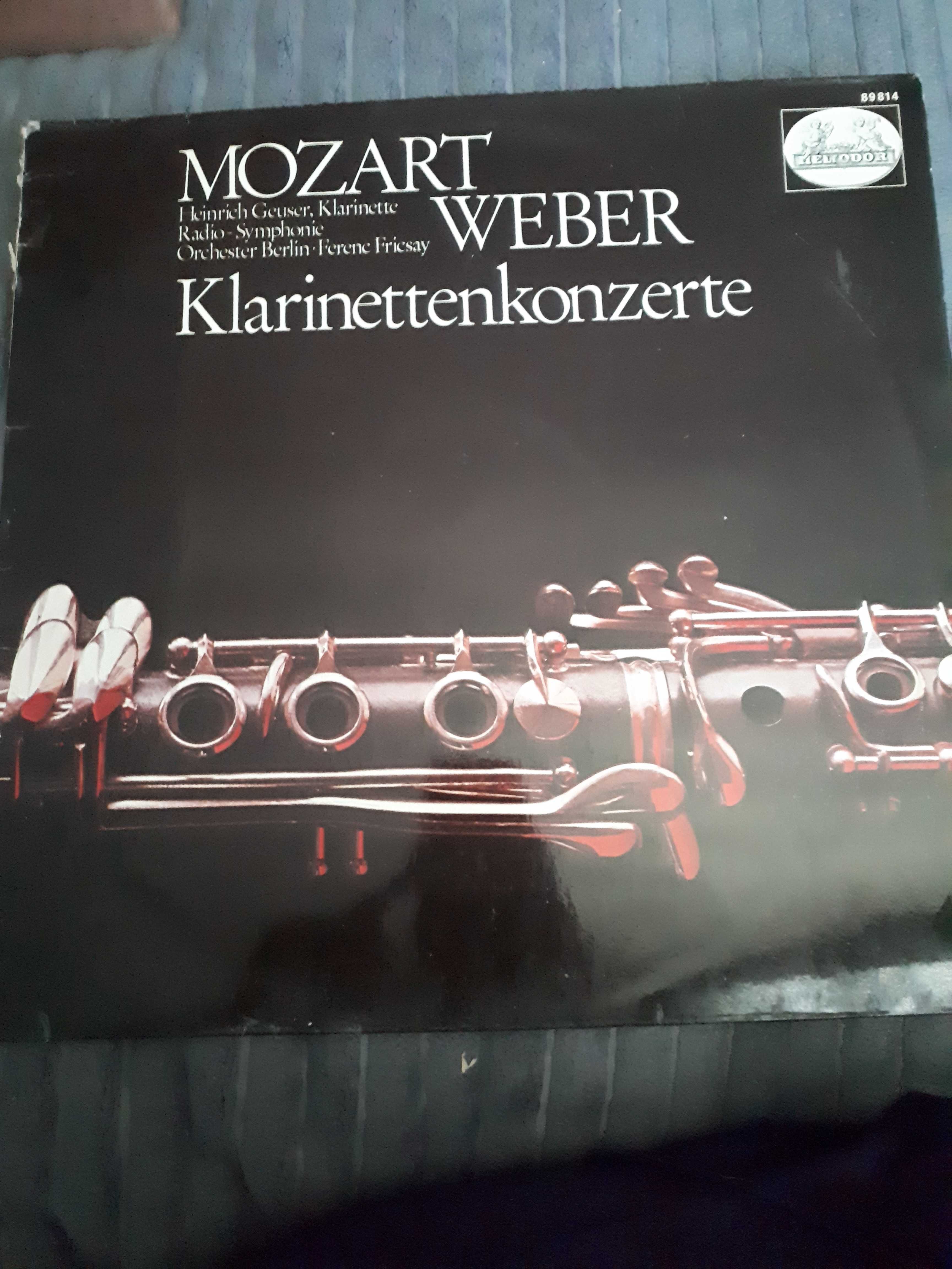 Mozart Weber Klarinettenkonzerte