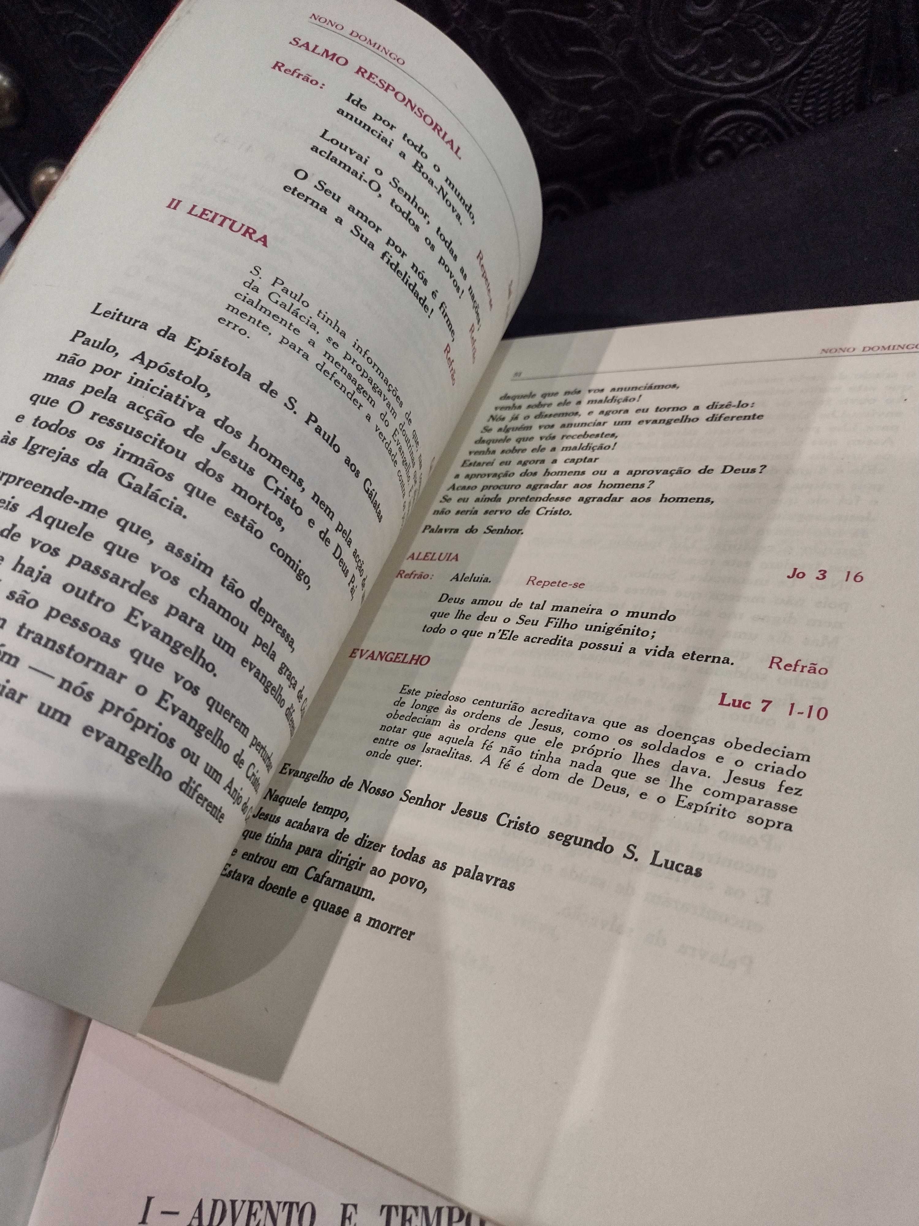 Missal Romano Leccionário Ano C Tempo Comum, Advento, Quaresma