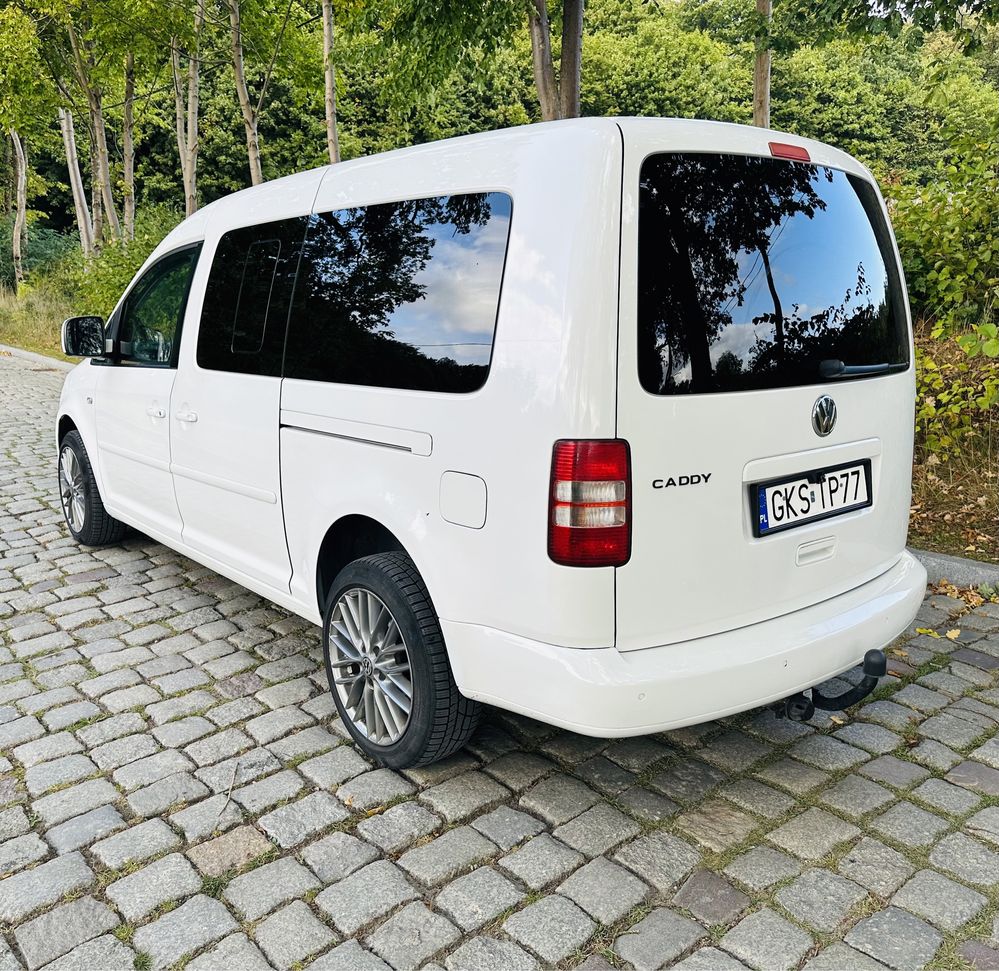 VW Caddy MAXI, 7 osób, 30 zł-100km , 2.0 LPG