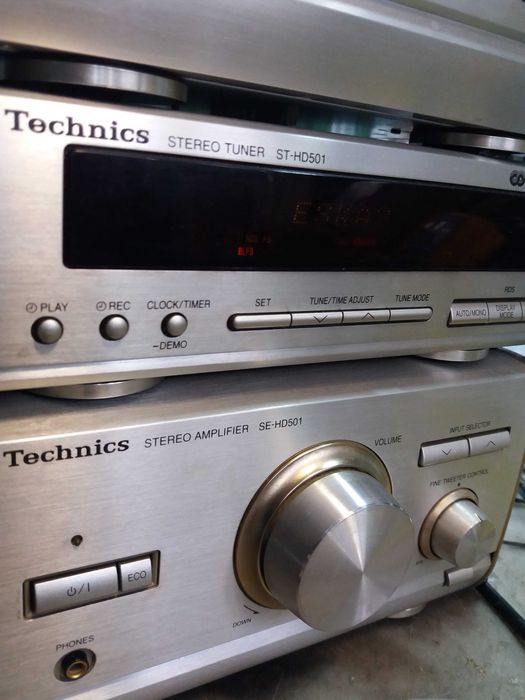 Wieża Technics SE-HD501 stereo amplifier Made in Japan z pilotem.