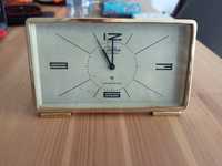 Zegar stołowy antyk retro vintage rosyjski złoty