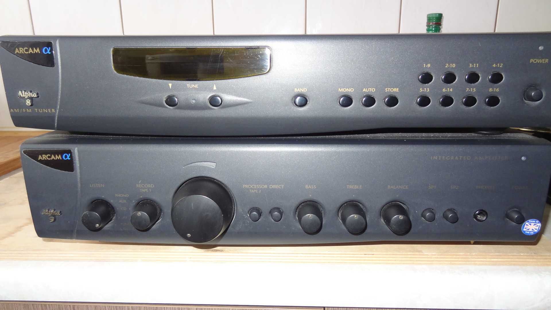 Wzmacniacz Arcam Alfa 9+ Tuner Arcam Alfa 8