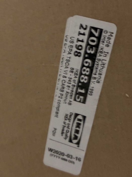 Mesa alta IKEA branca