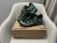 Salomon XT-6 GTX Black/Eden Green