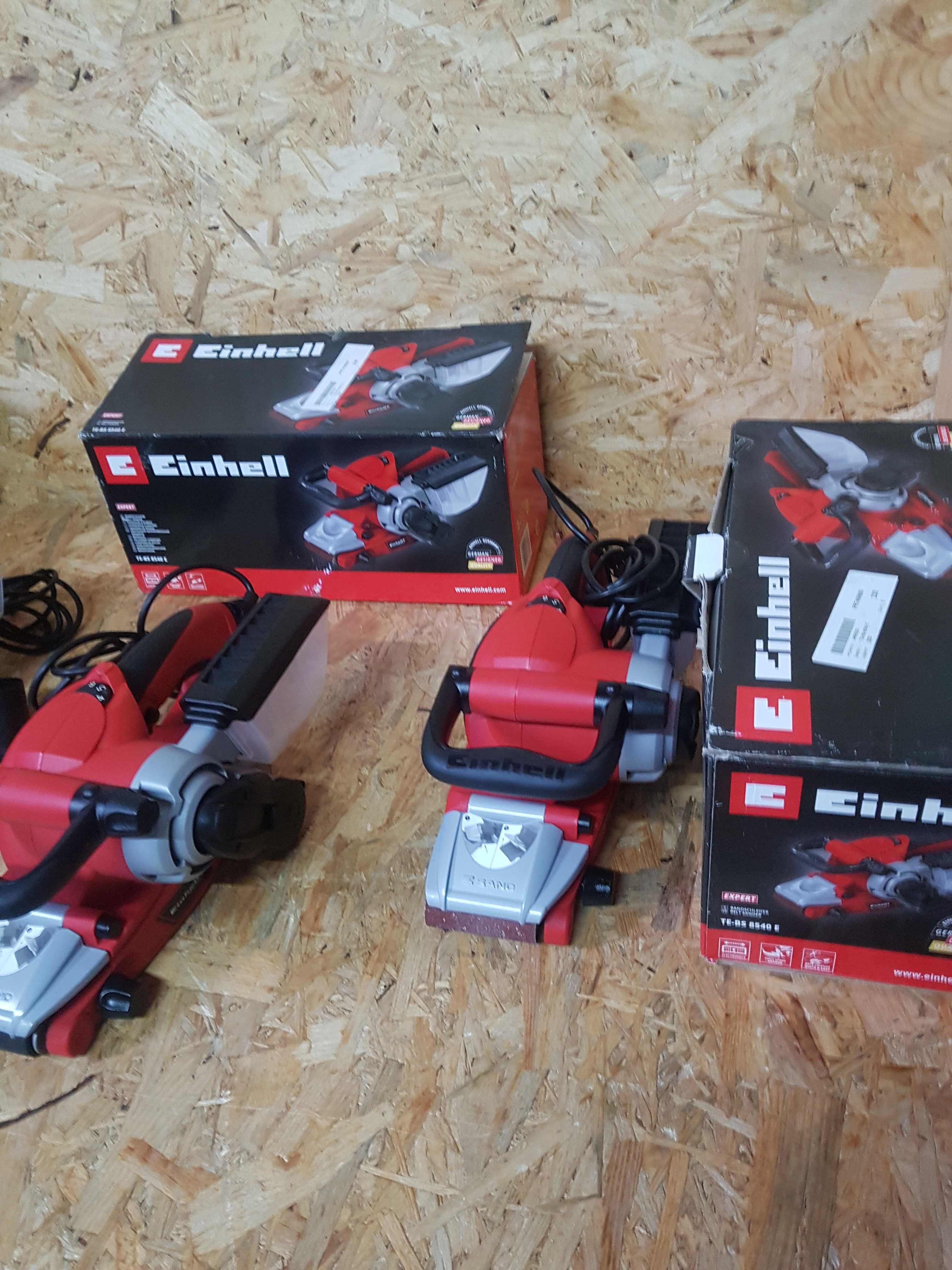 Szlifierka taśmowa Einhell expert te-bs 8540e