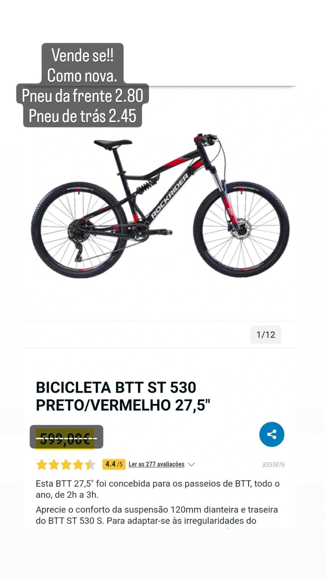 Vende se Bicicleta btt