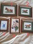 Quadros em ponto cruz