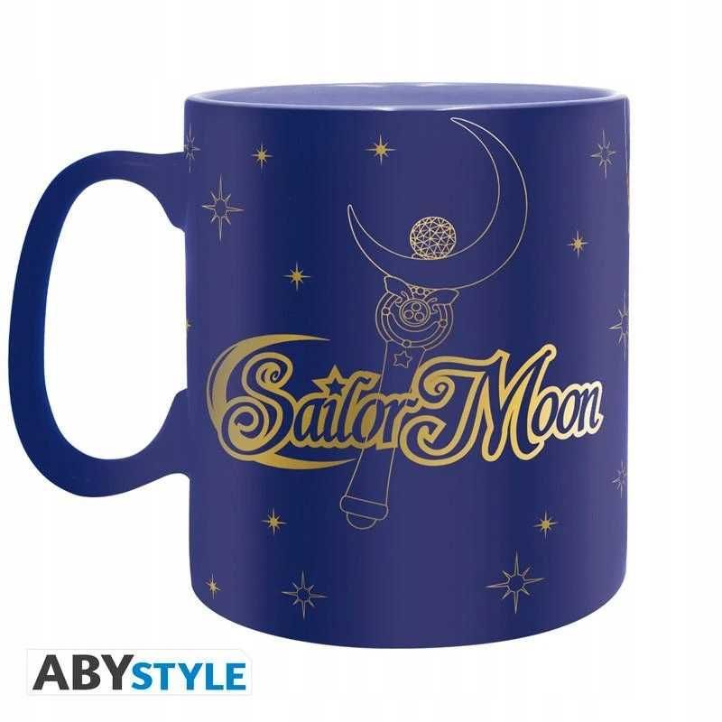 CZARODZIEJKA Z KSIĘŻYCA Kubek 460ML Golden Sailor Moon Nowy Poznań