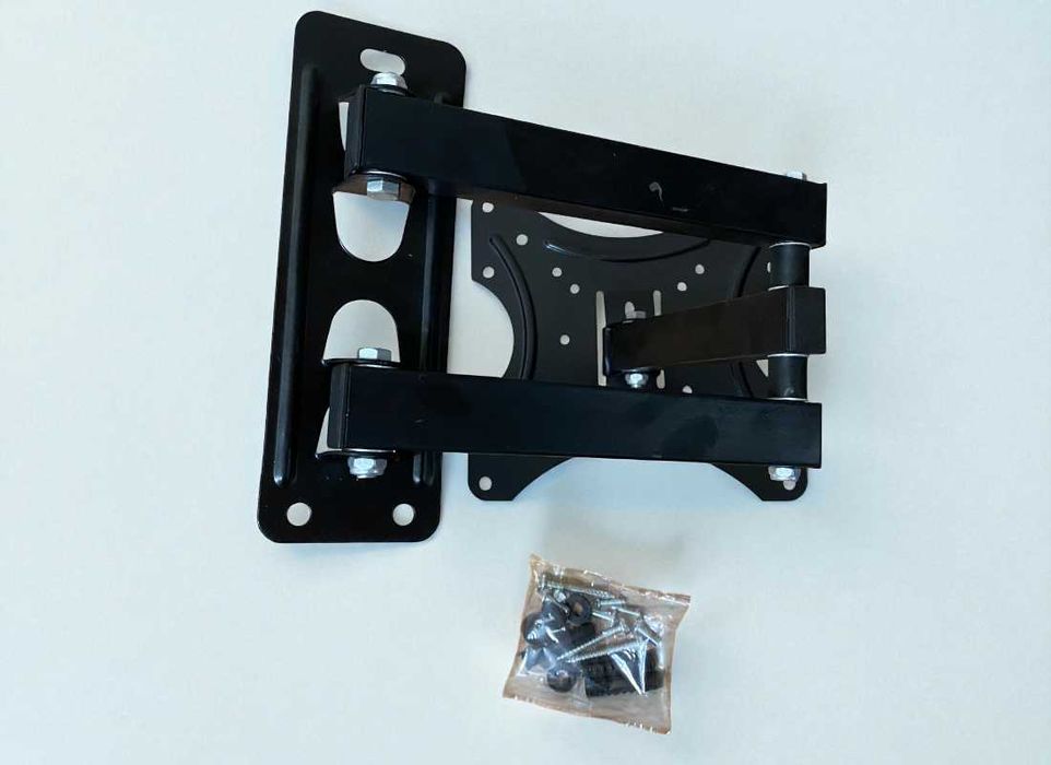 Настінне кріплення для телевізора похилий кронштейн HDL-117B 14-42"