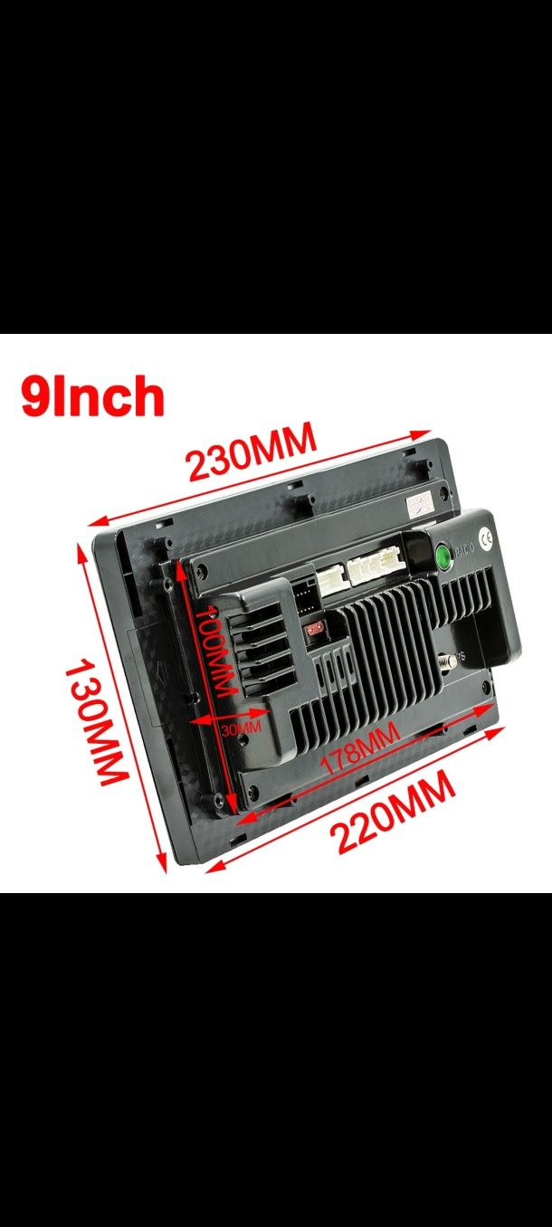 Магнитола 9" дюймов 2/32гб Андроид