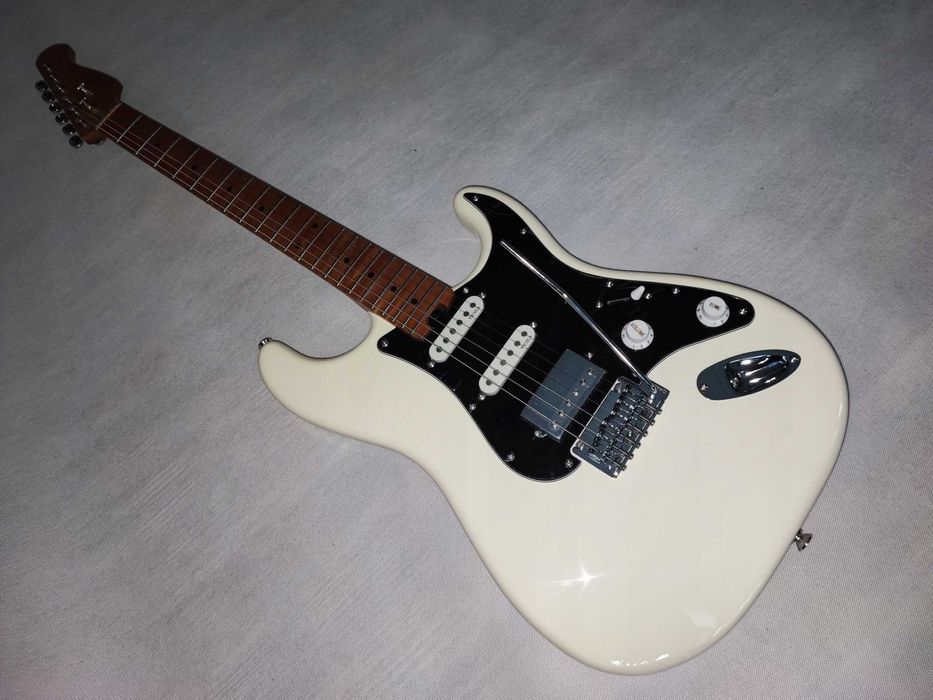 Harley Benton ST-MODERN PLUS MN HSS OW nowa gitara ustawiona lutniczo
