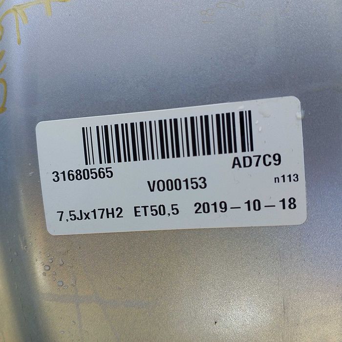 alufelgi Borbet 4szt. 17 cali Orginał Volvo , Ford, Jaguar