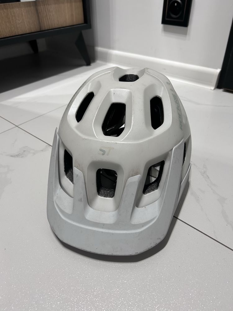 Kask rowerowy rockrider biały