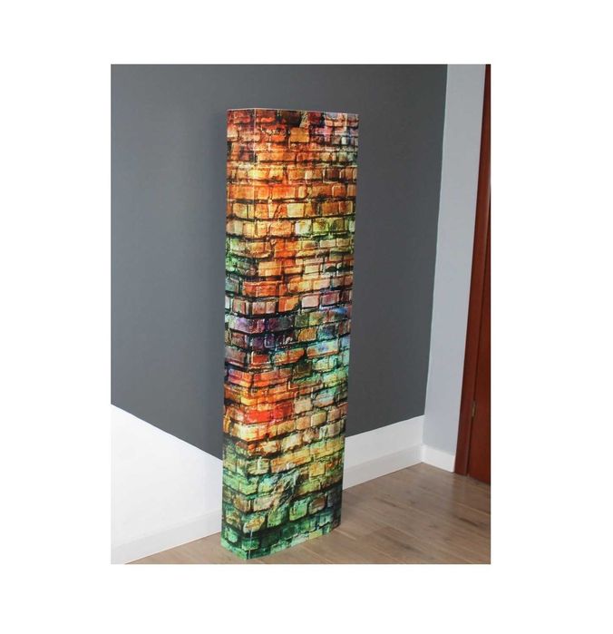 Szafka obrotowa Wisząca Metalowa Pokój Kuchnia Łazienka Cegły, 145 cm