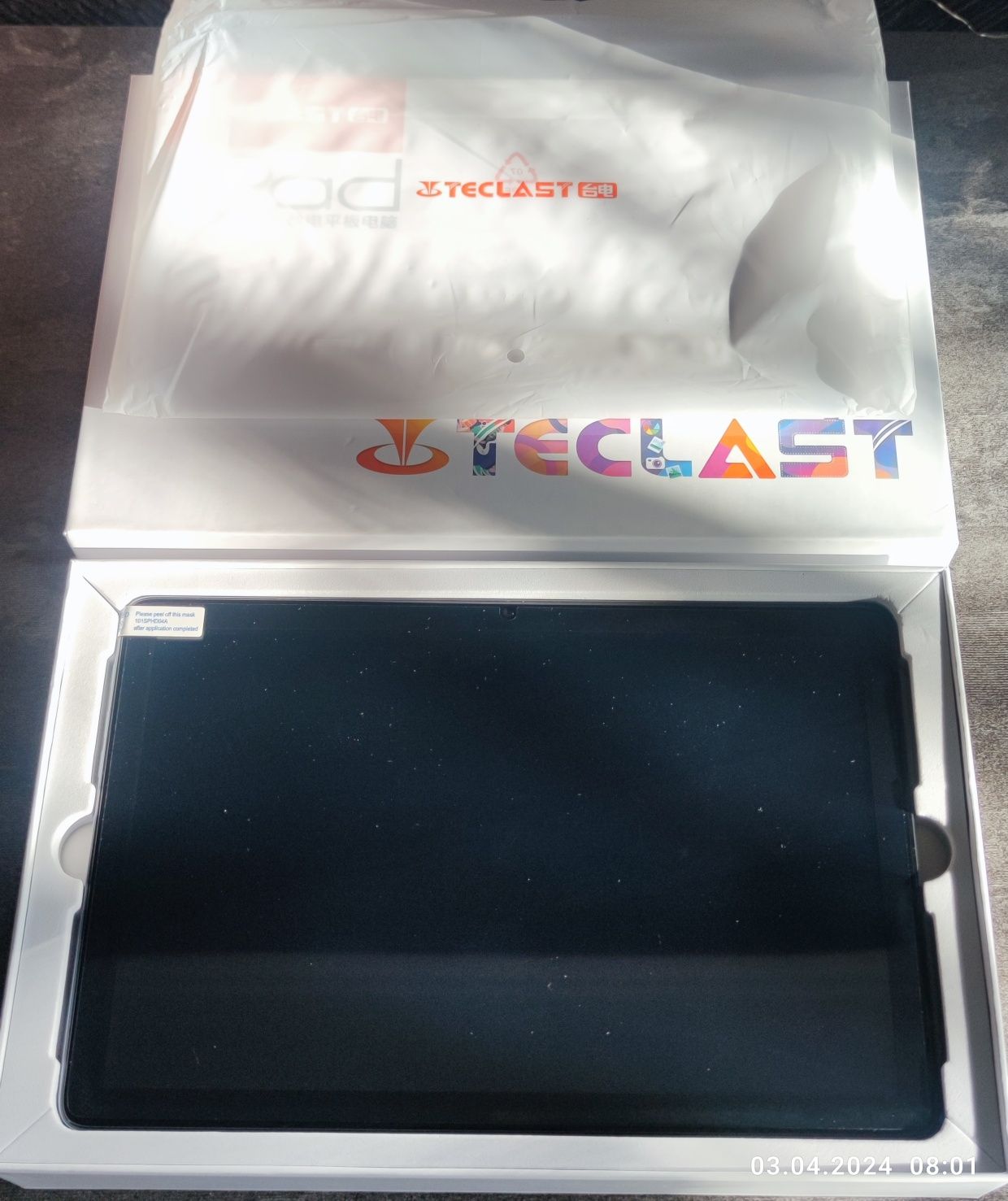 Планшет Teclast P40 HD 6GB+6GB/128GB New model 2023 10.1" Android 12 D