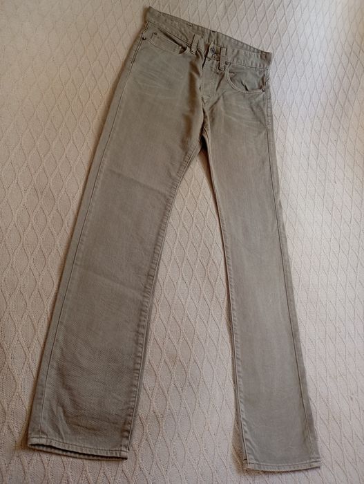 G-STAR RAW W30 L34 markowe szaro-beżowe jeansy pas41cm dł 111cm