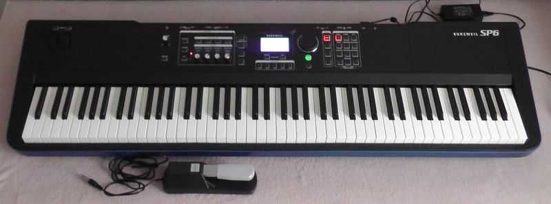 Pianino Cyfrowe sceniczne typu Stage Piano Kurzweil SP 6 LB