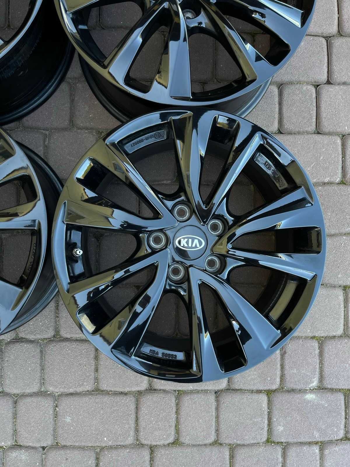 Alufelgi Kia 5x114,3 17 cali Czujniki X-Ceed Sportage Sorento Czarne