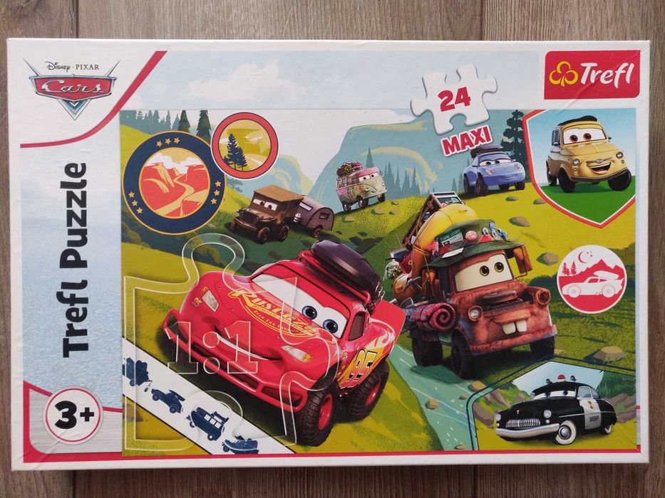 Пазлы Trefl Тачки Веселое путешествие MAXI 24 эл. (14352)