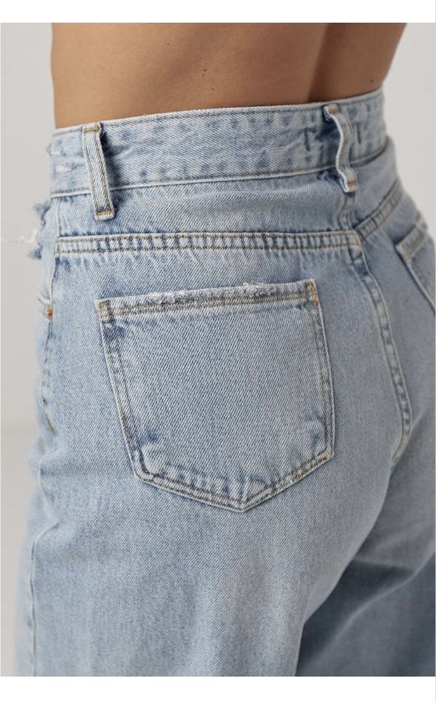 Джинсы wide leg baggy в стилі Zara